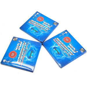 <span class=keywords><strong>Amaren</strong></span>-hojas de papel de aluminio cuadradas y redondas preperforadas, con orificio para accesorios de Shisha y Hookah - Product Image 3