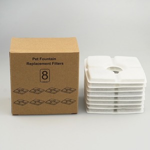 Filtre de remplacement pour <span class=keywords><strong>fontaine</strong></span> à <span class=keywords><strong>eau</strong></span> pour animaux de compagnie, 4 couches, écologique, élégant, portable, en coton, étanche, pour chats - Product Image 4