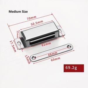 דלת מגנטית לתפוס מטבח ארון מגנט מגירת ליצוק חומרה נירוסטה ארון מגנטים - Product Image 5