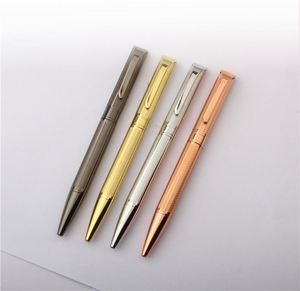 ปากกาลูกลื่นโลหะสีทองแบบหมุนได้ สลักลายตามสั่ง สำหรับเป็นของขวัญธุรกิจสุดหรู - Product Image 6
