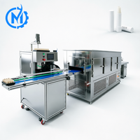 Machine de remplissage semi-automatique de bâtons de colle thermofusible avec système de capuchonnage par pression et cadre en acier inoxydable