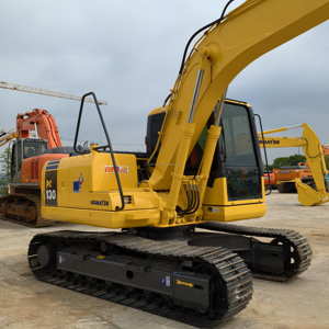 Excavadora Hidráulica Usada PC130 de 13 Toneladas, Miniexcavadora para Construcción y Agricultura en Venta - Product Image 5