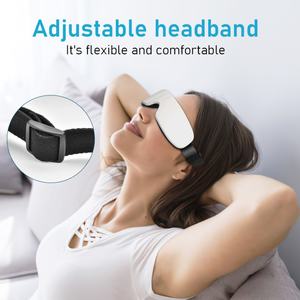 Masajeador Ocular Inteligente con Bluetooth, Instrumento para el Cuidado de los Ojos con Música, Compresa Caliente, Vibración y Masaje para Aliviar la Fatiga, Máscara para Dormir - Product Image 5