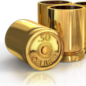 Koi 3 oz Nouveauté Ventes Flash Verre à shot de style américain en plastique de qualité alimentaire calibre 50 Portable Réutilisable pour les fêtes Fabriqué - Product Image 1