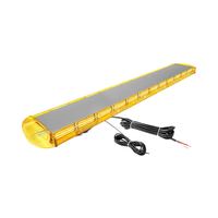 Pinzhi Neue 260 LED Dachleuchtenleiste Hochintensive Notfall-Warnblinkleuchte Bernsteinfarbene Warnleuchten 12V 130W 1