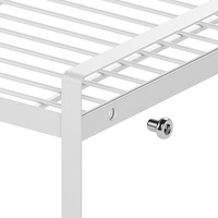 Comptoir empilable étagère de rangement d'épices de cuisine sous l'évier pot bol support métallique