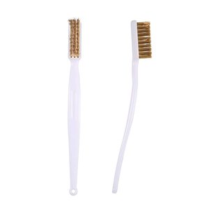 Petite brosse en <span class=keywords><strong>laiton</strong></span> 3 pièces brosses métalliques en <span class=keywords><strong>laiton</strong></span> pour le <span class=keywords><strong>nettoyage</strong></span>, outil de brosse à dents en fil de <span class=keywords><strong>laiton</strong></span> de <span class=keywords><strong>nettoyage</strong></span> de buse d'imprimante 3D - Product Image 6