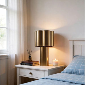Tiworld Minimalist Table Lamp E27 LED 220V Switch Control For Home Bedroom Decor - Product Image 1