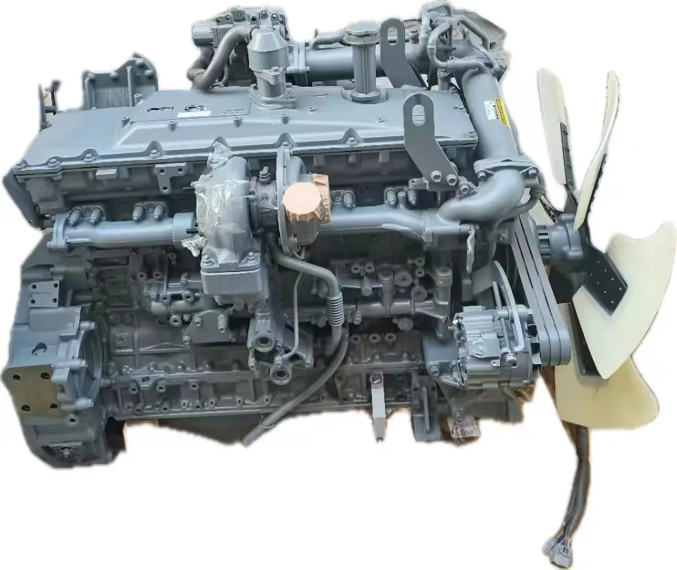 6uz1建設用エンジンオリジナルのいすゞ製ディーゼルエンジン完全組み立て