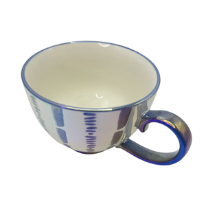 Custom Hand Painted Electroplated Colorful <b>Cups</b> Arabic Tea <b>Cups</b> Set Flower Mug <b>Ceramic</b> Coffee Gift Mugs with logo - Product Image 6