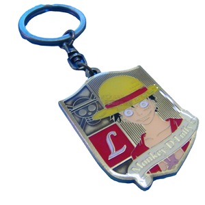 Porte-clés personnalisé en alliage de zinc gaufré, style vintage bronze, pour cadeaux publicitaires d'entreprise, promotion durable - Product Image 5