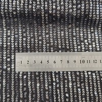 Sacs en tissu maille élastique respirant en polyester enduit de PVC à bande droite de 3 mm, brodés de paillettes brillantes et de sequins, pour la mode