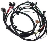 Harness Kabel Mesin Kustom Tahan Lama Perakitan Kabel Otomotif Truk Berat Sistem Konektor Tahan Air Pelindung PVC IP67