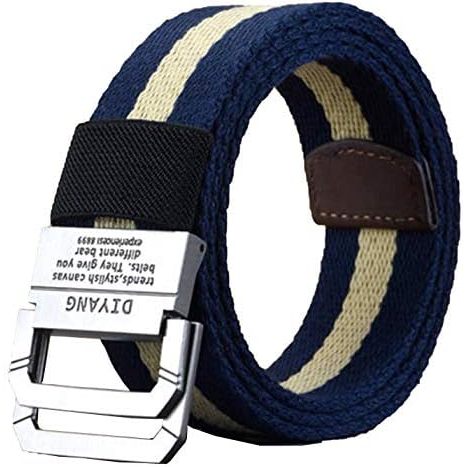 Navy Yellow Stripe