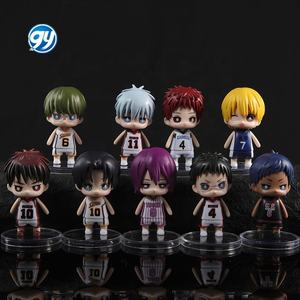 9 piezas <span class=keywords><strong>Kuroko</strong></span> no Basket figura <span class=keywords><strong>Anime</strong></span> dibujos animados <span class=keywords><strong>Kuroko</strong></span> Kagami Murasakibara Kise muñeca estatua de juguete - Product Image 1