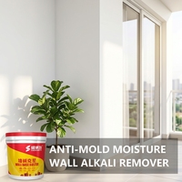 Pâte de traitement alcalin mural en gros directement du fabricant, peinture réparatrice anti-décapage et anti-humidité pour la réparation des murs domestiques