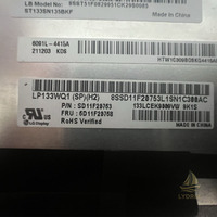 Pantalla LCD IPS de Óxido de 13.3" WQXGA 2560x1600 con Interfaz EDP de 40 Pines LP133WQ1-SPH2 Sin Táctil para Reemplazo de Portátil