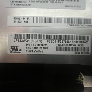 Pantalla LCD IPS de Óxido de 13.3" WQXGA 2560x1600 LP133WQ1-SPH2 Sin Función Táctil para Reemplazo de Portátil - Product Image 5