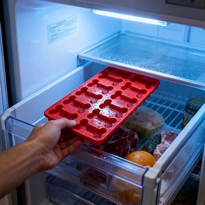 Nampan es batu bentuk tulang-cetakan tulang anjing silikon untuk minuman dingin musim panas - Product Image 3