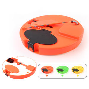 Dispositif <span class=keywords><strong>de</strong></span> pêche automatique en plastique orange avec drapeau rouge, plateforme <span class=keywords><strong>de</strong></span> pêche sur glace, équipement <span class=keywords><strong>de</strong></span> pêche hivernale sur surface glacée - Product Image 5