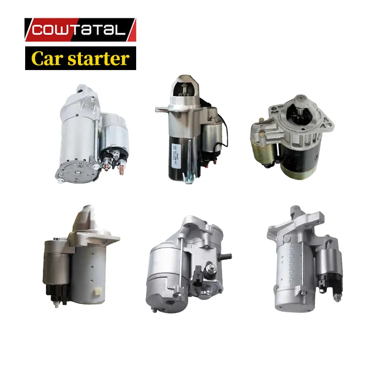 12V otomatik marş motoru araba Toyota Honda Nissan Mazda Hyundai Kia Subaru Lexus için Motor marşı meclisi chevrolet ford