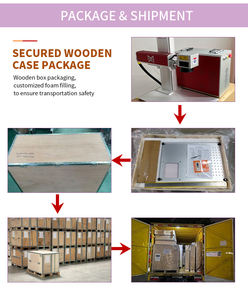 50W Fiber Laser Marqueur Split Mini Fiber Laser Marquage Machine Nom Machine De Gravure Pour Bijoux En Acier Inoxydable Laiton Aluminium - Product Image 6