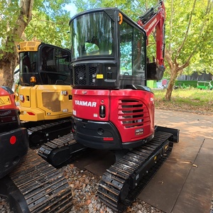 Excavadora Usada Yanmar Vio35 de 3.5 Toneladas, Pequeña y Mini, con Gran Descuento, Precio Bajo, Fabricada en Japón, Pocas Horas de Uso - Product Image 1