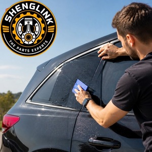 <span class=keywords><strong>Film</strong></span> teinté pour vitres <span class=keywords><strong>de</strong></span> voiture en céramique à 2 couches, <span class=keywords><strong>film</strong></span> <span class=keywords><strong>de</strong></span> contrôle solaire en PET, noir, gris foncé, VLT 5% à 70% pour automobile - Product Image 1