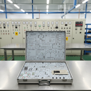 Equipo de Entrenamiento de PLC para Escuelas Vocacionales, Caja de Experimentos de Controlador Programable, Kit de Entrenamiento de Automatización <span class=keywords><strong>Industrial</strong></span> - Product Image 1