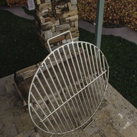 Promotion : Barbecue portable coréen moderne en acier inoxydable robuste, sans fumée, avec chariot et surface antiadhésive pour usage extérieur