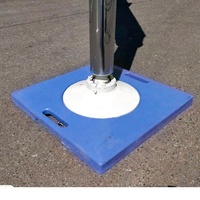 Plaque de support de pied de grue avec service de coupe en PE UHMWPE résistant à l'usure
