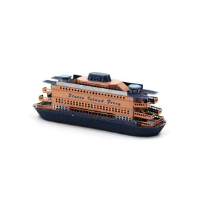 Cubo Mágico Metálico de Ensamblaje DIY de la Lancha del Puerto de Nueva York, Modelo <span class=keywords><strong>Crazy</strong></span>, con <50 Piezas - Product Image 5