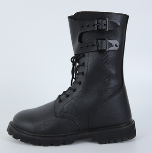 TSB607 Nuevas Botas Tácticas de Combate de Diseño para Hombre, con Cordones, Elásticas, de Cuero, para Escalada, Senderismo en la Selva - Product Image 3
