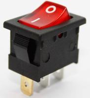 Interrupteur à bascule LED 3P SPST ON-OFF 20A/15A 125VAC/250VAC Lumière rouge/verte/orange