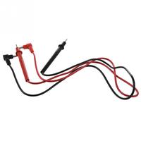 Anti-slip Grip Multimeter Banana Test Leads Black and Red Wires Probes Digital Multimeter Feelers for Multimeter Wire Tips