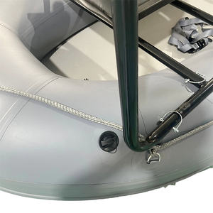 HOT SALE 3 Person Rowing <strong>Paddle</strong> PVC Drop Stitch Inflatable Boat <strong>River</strong> Fishing <strong>Rafting</strong> with Aluminum Frame - Product Image 4