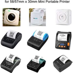 BPA Free 80x80mm Direct Thermal Cash Register Roll Paper for POS <b>Machines</b> Single Layer Waterproof Virgin Pulp with Paper Core - Product Image 6