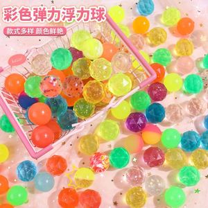 Balles rebondissantes en caoutchouc mélangé de 25 mm, colorées, thème paradis marin, jouets flottants pour la pêche, balles rebondissantes pour enfants, vente en gros - Product Image 6