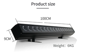 18x18w <b>Point</b> or Full Control Strip Pixel Bar <b>Light</b> Rgbwa+Uv 6in1 DMX512 LED Wall Washer <b>Light</b> for Indoor Use - Product Image 5