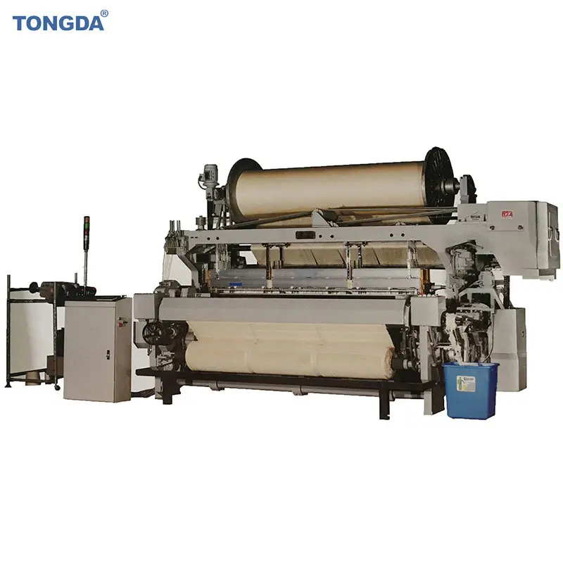 TD-737 Terry Towel Weaving Looms Rapier Machine with Electronic Dobby Double Beam Device