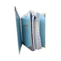 Ensemble de carnets écologiques tendance : carnet à couverture rigide DIY avec stylo / agenda intelligent / carnet de planification à reliure à disques