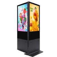 Pantalla Táctil LCD de 65 Pulgadas para Carteles, Pantalla Digital LED Ultrafina de Doble Cara Viewsonic