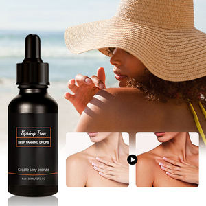 Groothandel Aangepaste Logo Kruiden Zonnebrand Bronzing Golden Body Tanning Drops Glowende Huid Oplossing Zonnebrandcrème Zelfbruinende Lotion 100% - Product Image 2