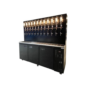Enfriador de Cerveza Móvil de Acero Inoxidable para Cocina, Color Negro, con Dispensador de Botellas, Marca CarBon Kitchen (OEM) - Product Image 3