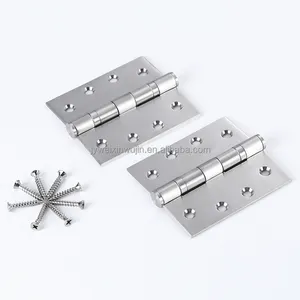 Standard 4 Inch Ball Bearing Reasonable Price China Wholesale 304 Door Hinge SUS Hardware For Thicker Doors