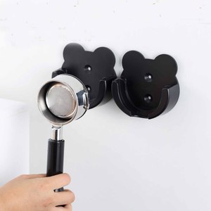 Support mural pour porte-filtre <span class=keywords><strong>à</strong></span> expresso, accessoires pour machine, outils de barista, support pour suspendre les porte-filtres de 58 mm, 53 mm, 51 mm - Product Image 1