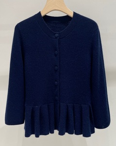 Nuovi <span class=keywords><strong>cardigan</strong></span> in lana di alta qualità 2025 cappotti autunno inverno da donna in morbido Cashmere lavorato a maglia a manica lunga <span class=keywords><strong>Beige</strong></span> color rosso blu e vino - Product Image 5