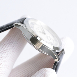 Reloj de Pulsera Mecánico Formal Atemporal de Primera Calidad, con Segundero en el Subesfero, Correa de Cocodrilo, Perfecto para Cenas de Negocios y Eventos de Gala - Product Image 3