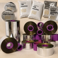 Ruban de codage de date transparent doré, équivalent AXR 900, résistant à l'ébullition, 33mm*1100m, compatible Videojet 6330, meilleure qualité-prix