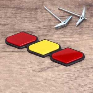 JDMorsport88 Trois Couleurs Grille Emblème Badge Bascule Ancre Pour <span class=keywords><strong>BMW</strong></span> 1 2 3 4 5 6 7 8 Série X1 X2 X3 X4 <span class=keywords><strong>X5</strong></span> X6 X7 Z4 - Product Image 5